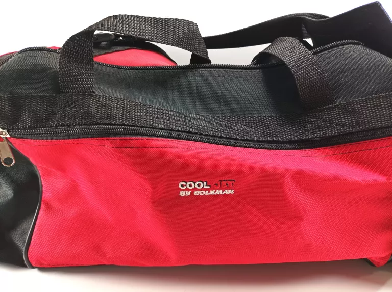 TORBA SPORTOWA CZERWONO-CZARNA COOL JET