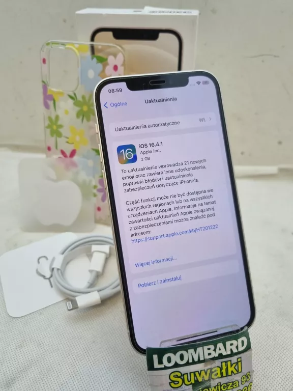 TELEFON IPHONE 12 64GB KOMPLET