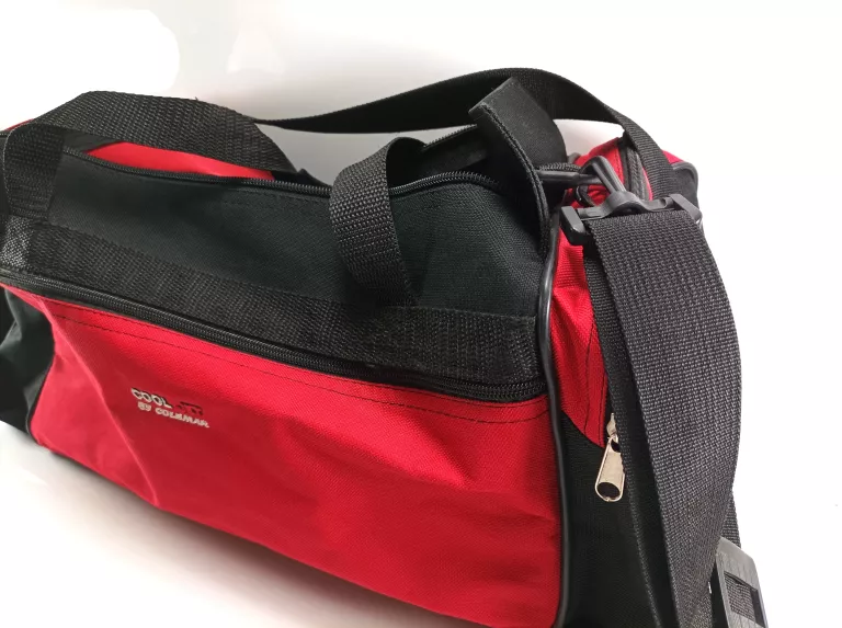 TORBA SPORTOWA CZERWONO-CZARNA COOL JET