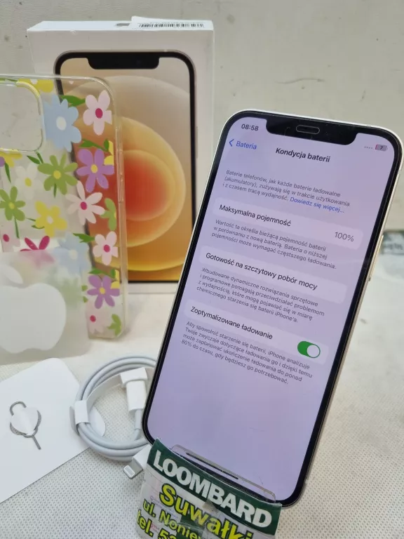 TELEFON IPHONE 12 64GB KOMPLET
