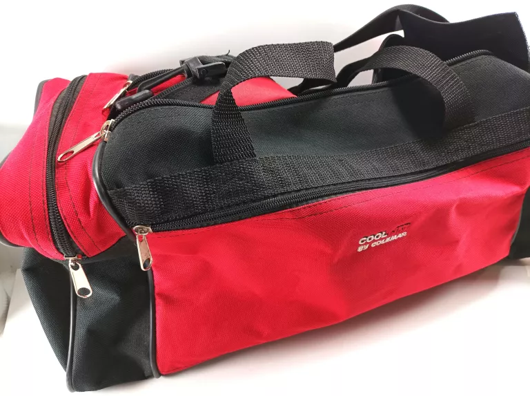 TORBA SPORTOWA CZERWONO-CZARNA COOL JET