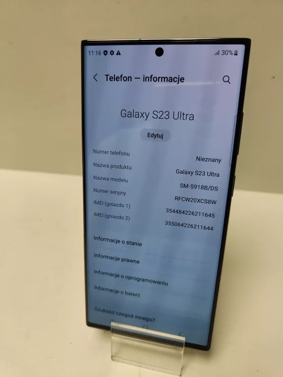 SAMSUNG GALAXY S23 ULTRA 5G 512GB OPIS !!!