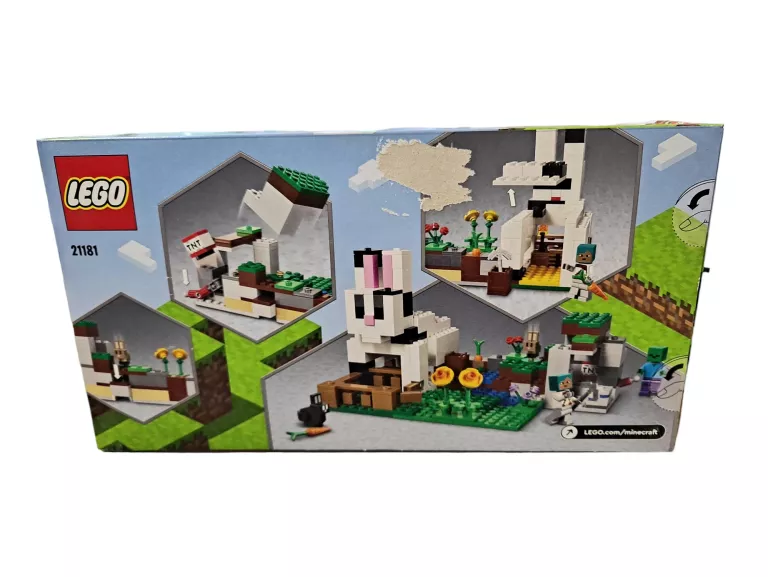 LEGO MINECRAFT 21181 KRÓLICZA FARMA ! MEGA OKAZJA