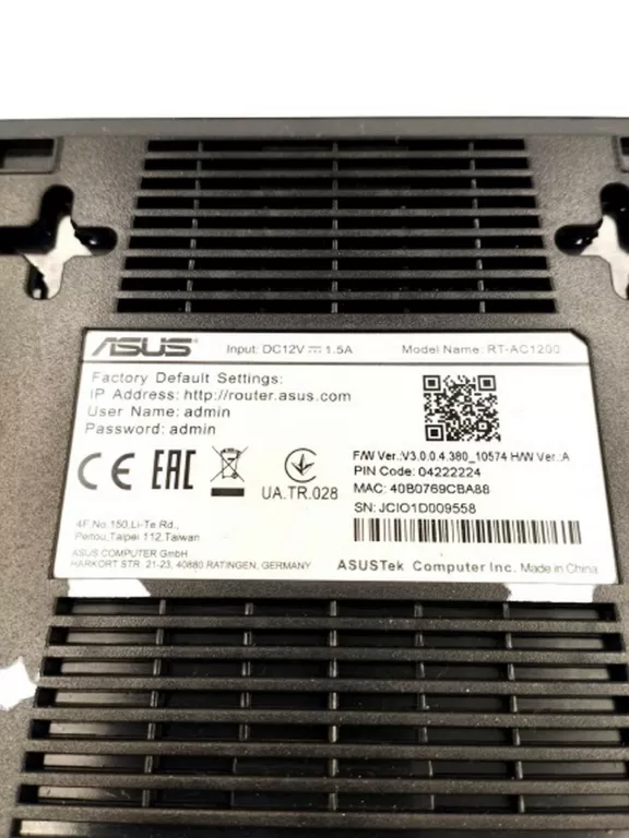 ROUTER ASUS RT-AC1200
