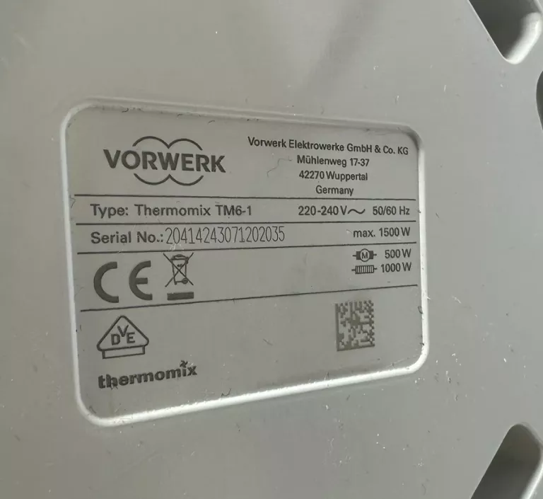 ROBOT KUCHENNY THERMOMIX TM6!