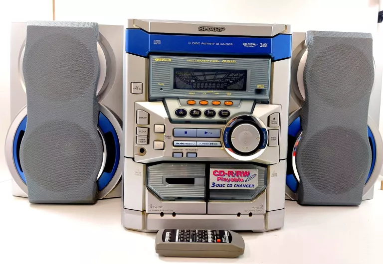 wieza-sharp-cd-ba250h-pilot-stan-uzywany