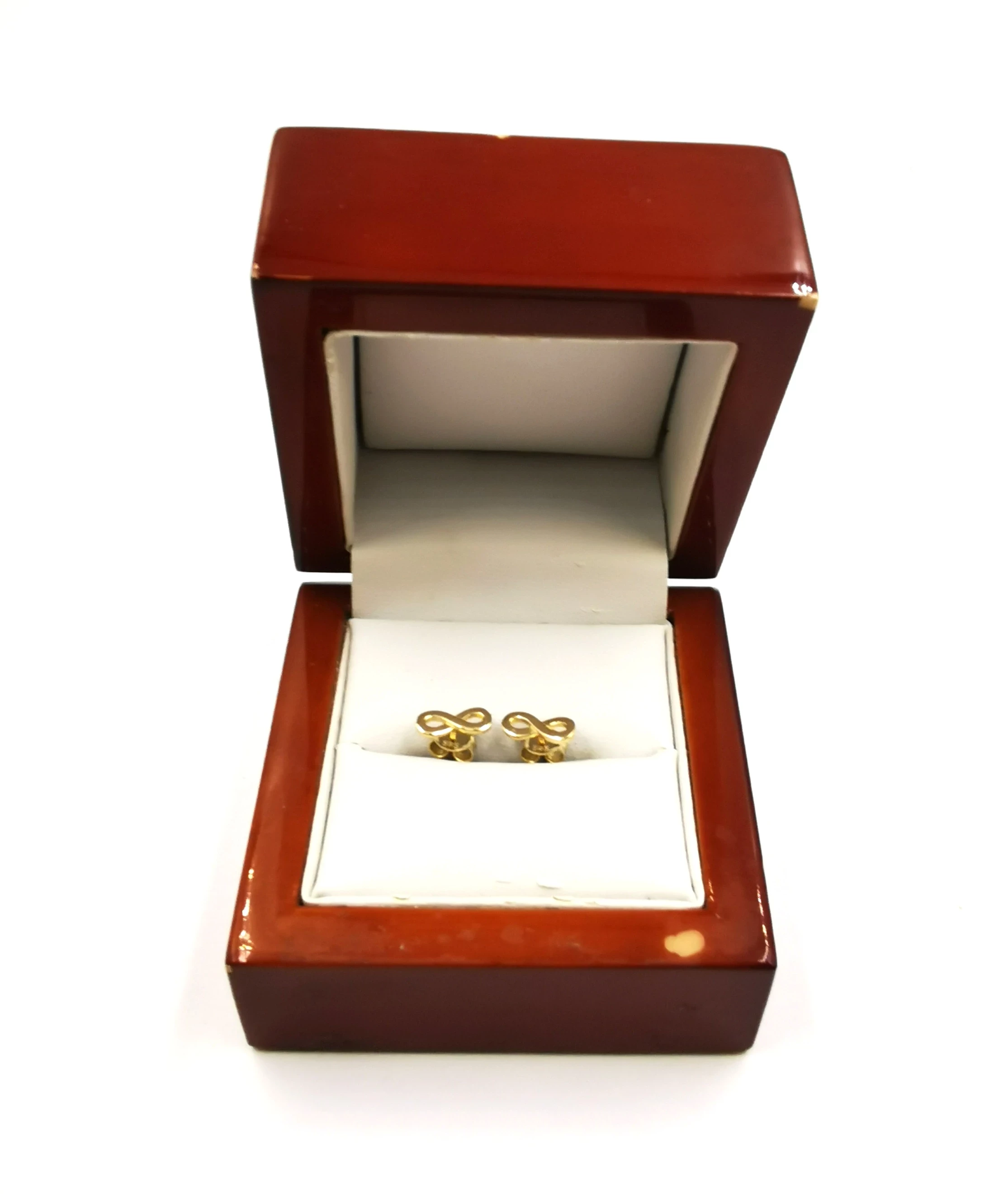 zlote-kolczyki-nieskonczonosc-585-w-10-stan-uzywany