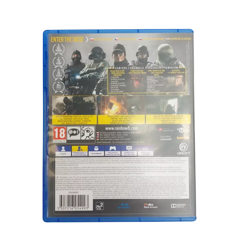 TOM CLANCY'S RAINBOW SIX: SIEGE PS4