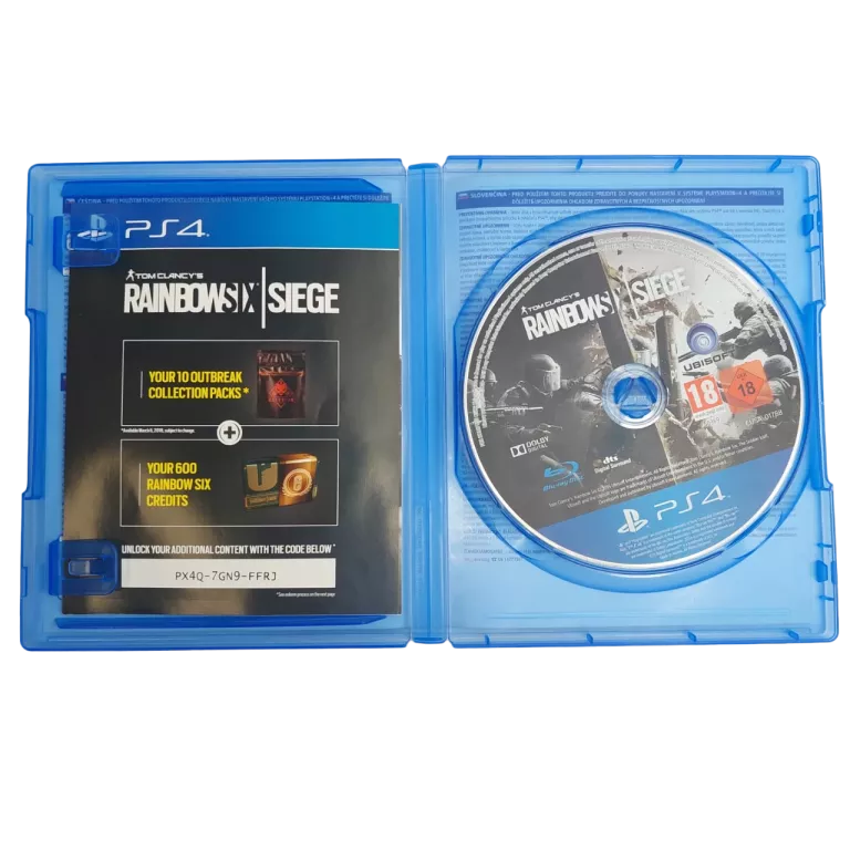 TOM CLANCY'S RAINBOW SIX: SIEGE PS4