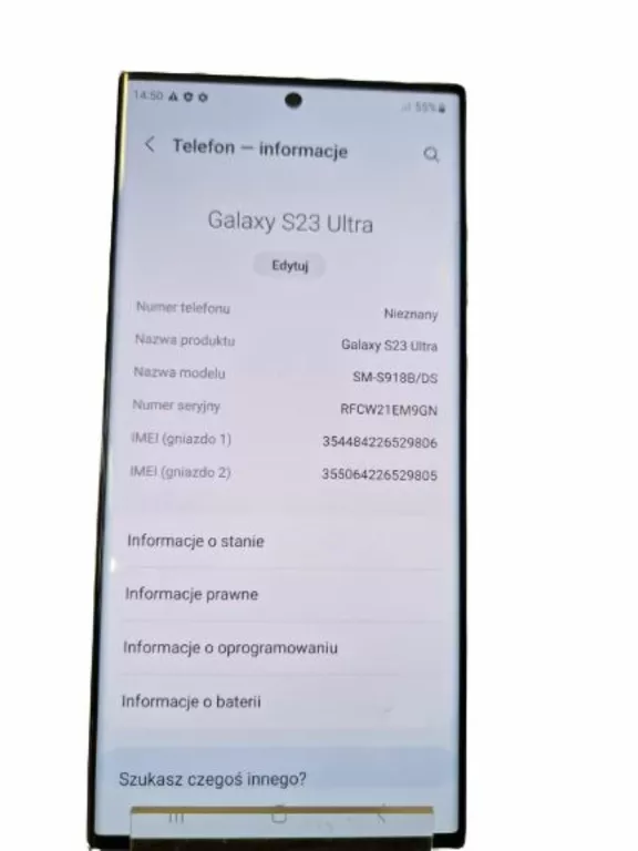 SAMSUNG GALAXY S23 ULTRA 12/512GB KOMPLET! *OPIS!