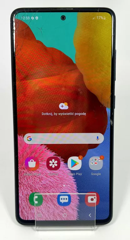 TELEFON SAMSUNG GALAXY A 51 / PĘKNIĘTY EKRAN
