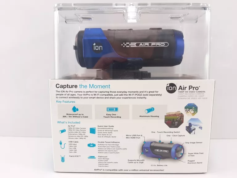 KAMERA SPORTOWA ION AIR PRO 1080P HD