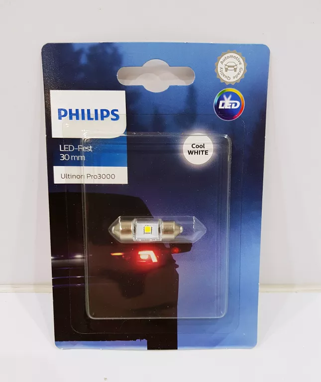 ŻARÓWKA LED PHILIPS ULTINON PRO3000 C5W C10W 30MM