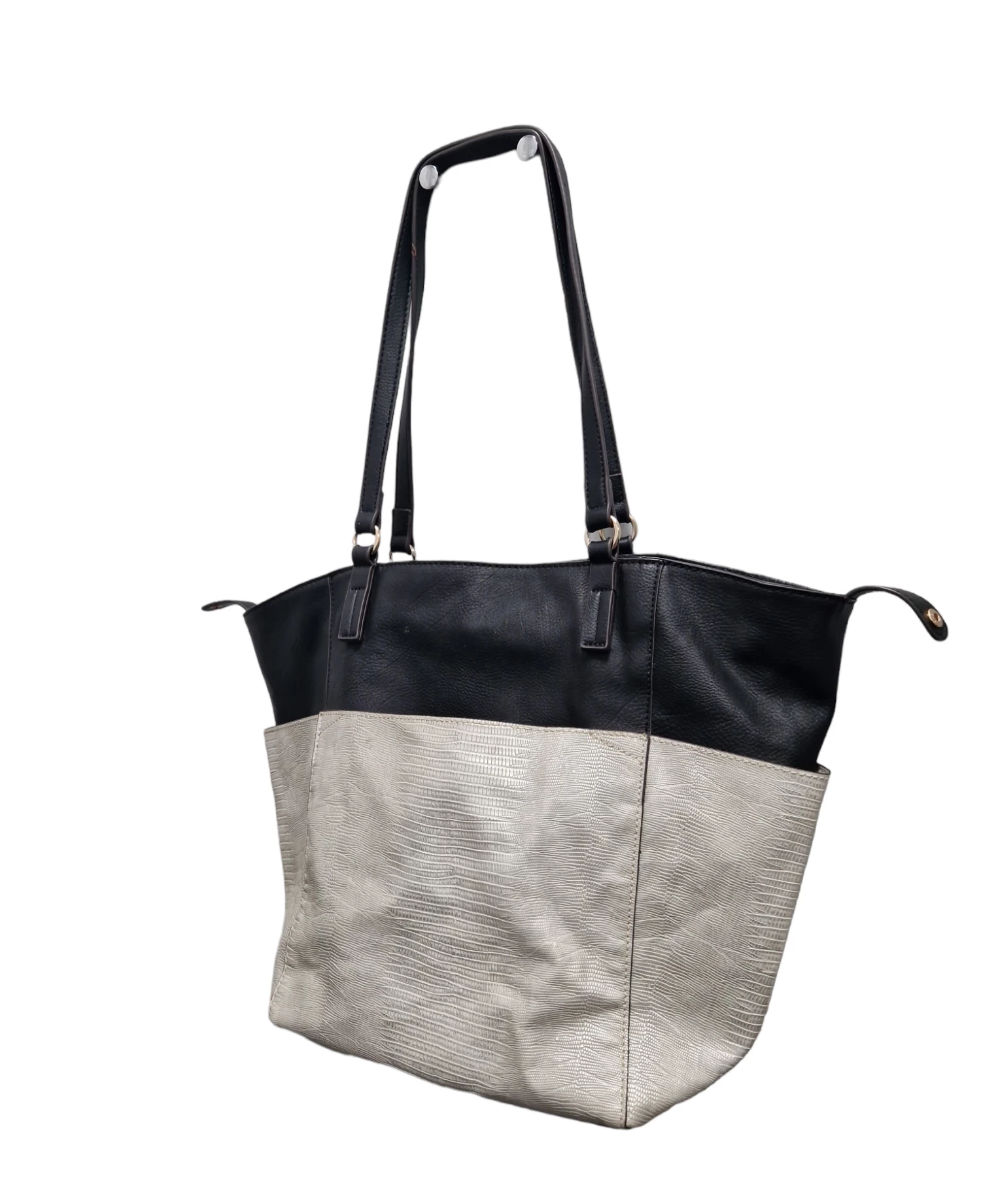 torebka-duza-valentino-srebrno-czarna-marka-valentino