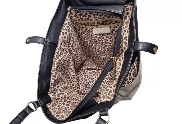 torebka-duza-valentino-srebrno-czarna-stan-uzywany