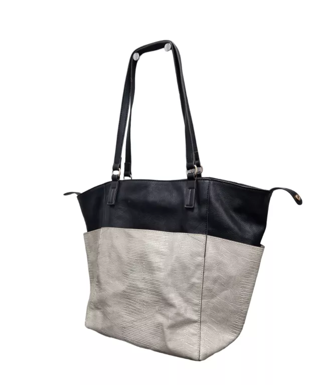 torebka-duza-valentino-srebrno-czarna-marka-valentino