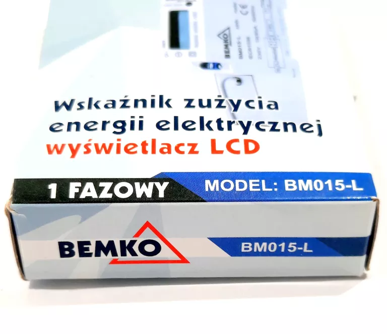 BEMKO LICZNIK LCD WSKAŻNIK ZUŻYCIA ENERGII BM015L