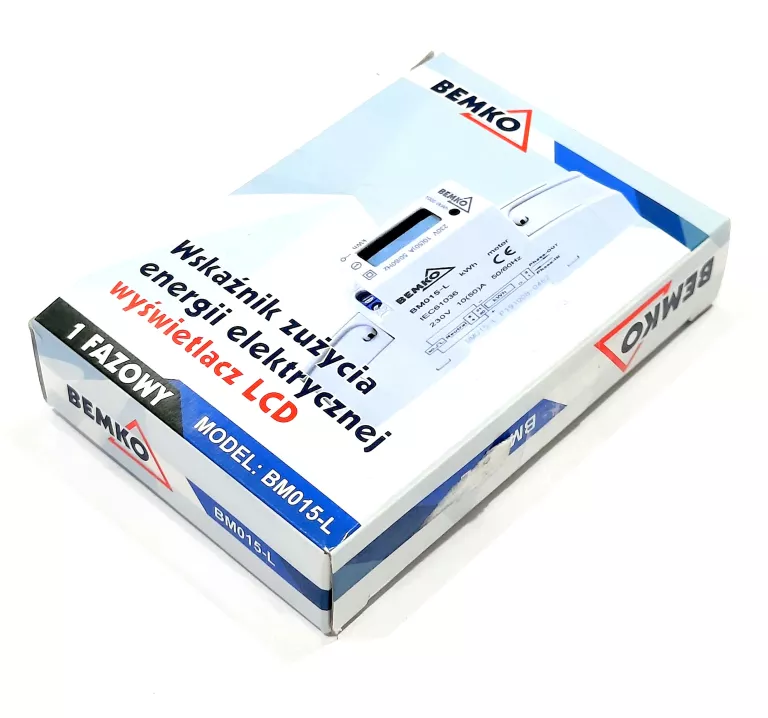 BEMKO LICZNIK LCD WSKAŻNIK ZUŻYCIA ENERGII BM015L
