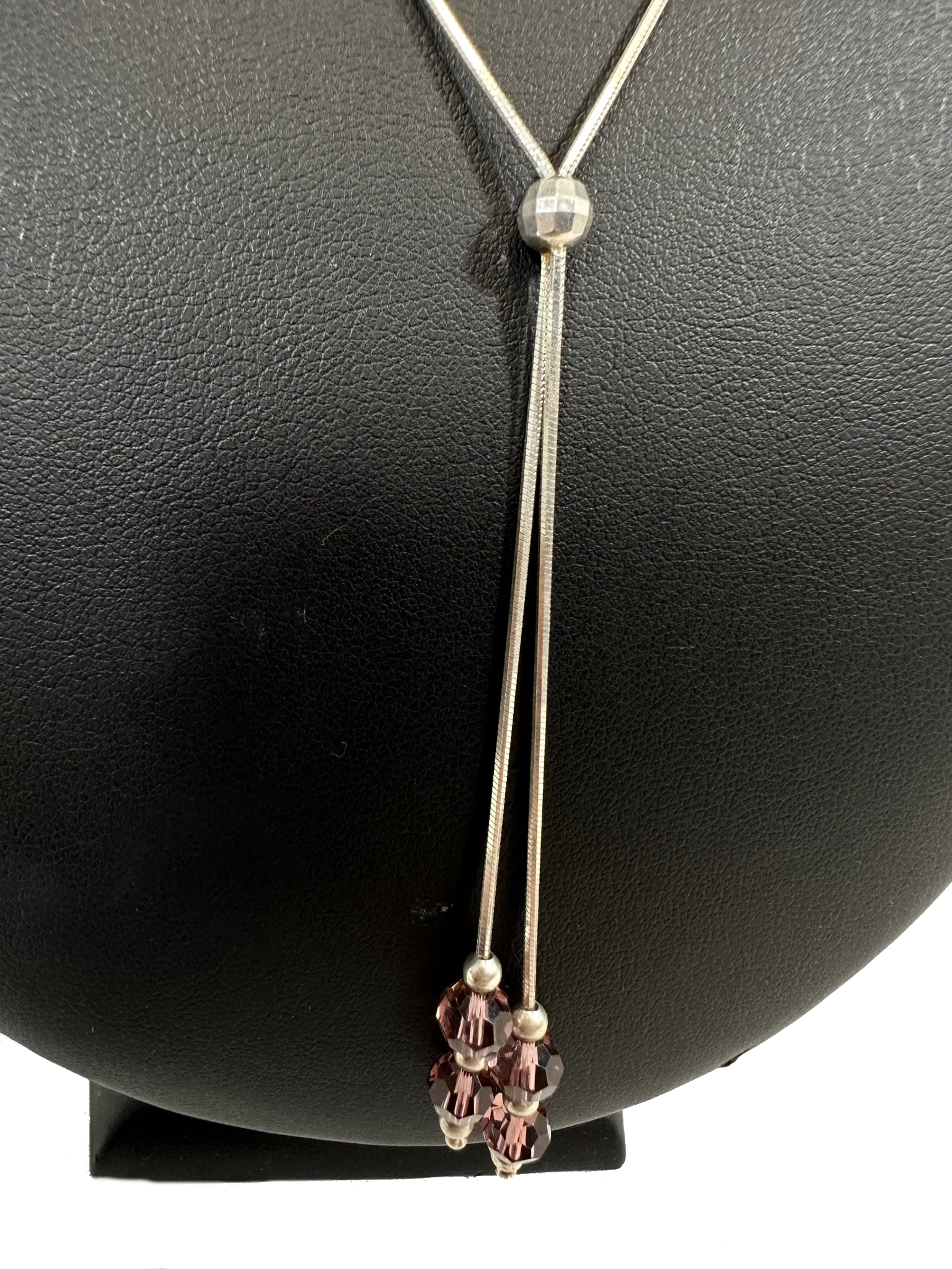 lancuszek-zmijka-krawatka-z-fioletowymi-kuleczkami-58g-925-damski-stan-11323-2