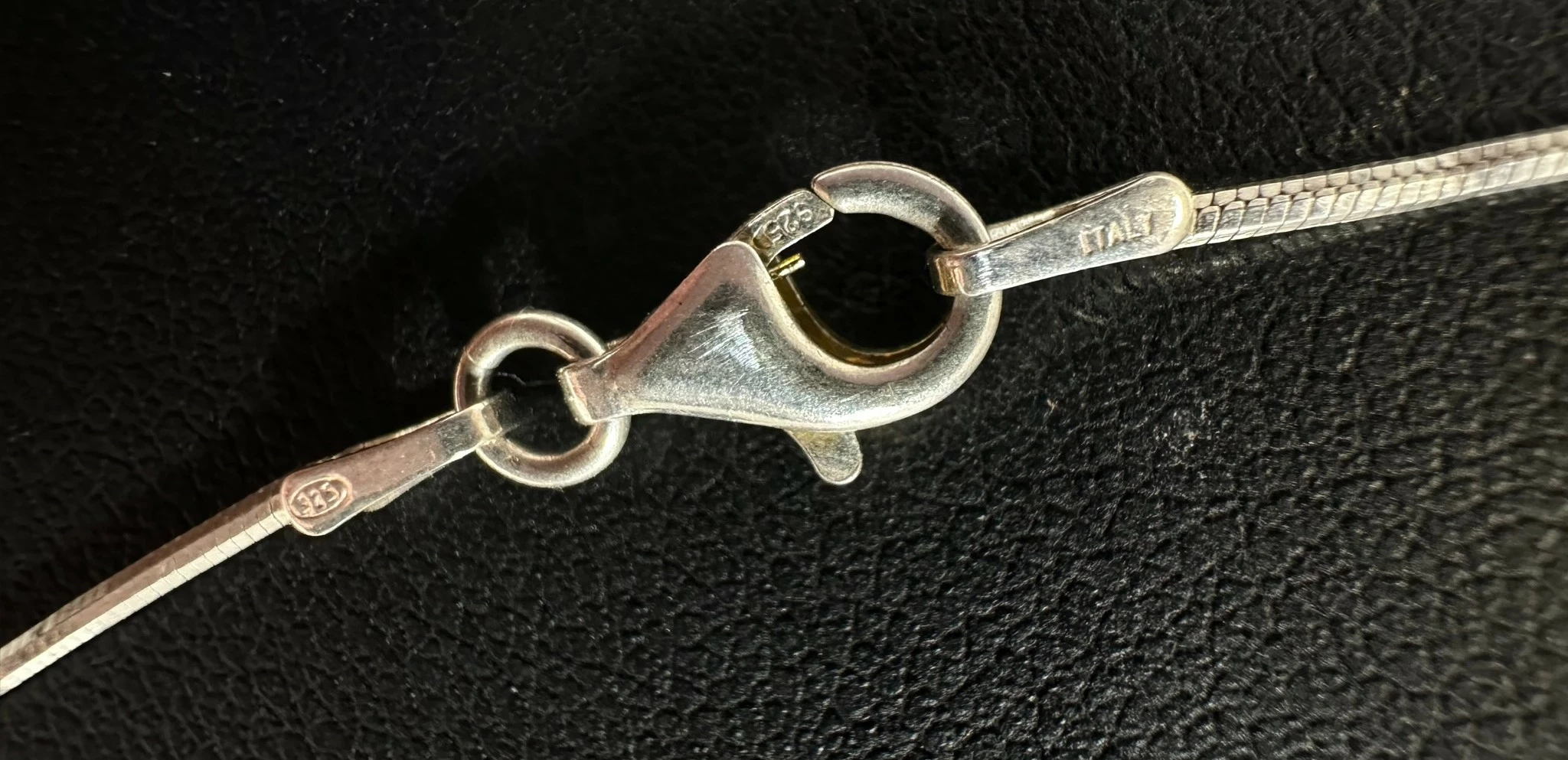 lancuszek-zmijka-krawatka-z-fioletowymi-kuleczkami-58g-925-damski-dlugosc-calkowita-40