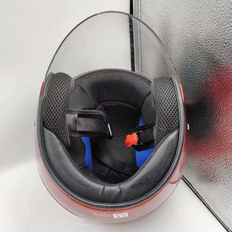 KASK OTWARTY AWINA JET CZERWONY / S