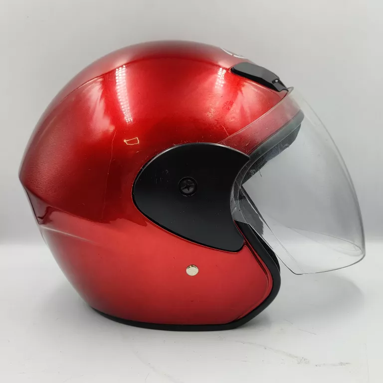 KASK OTWARTY AWINA JET CZERWONY / S