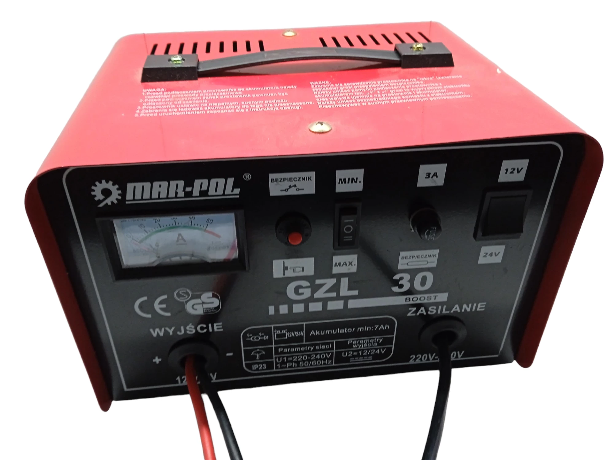 prostownik-mar-pol-gzl-30-1224-stan-uzywany