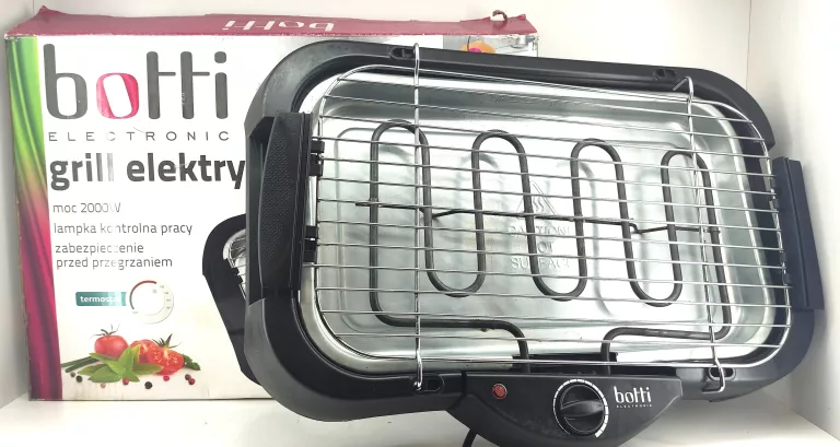GRILL ELEKTRYCZNY BOTTI 2000W