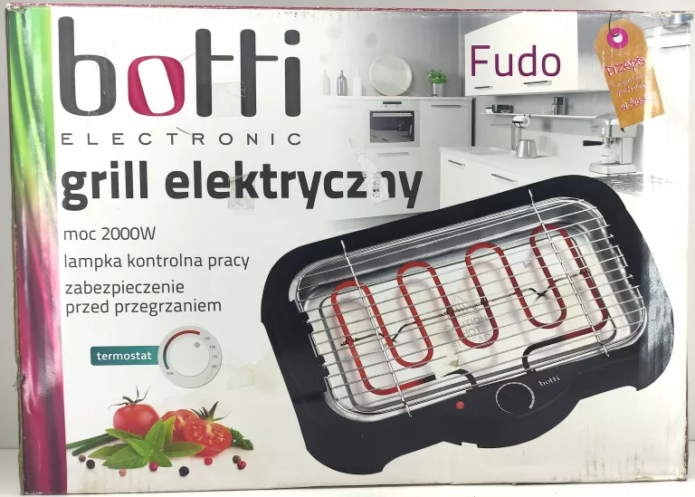 GRILL ELEKTRYCZNY BOTTI 2000W