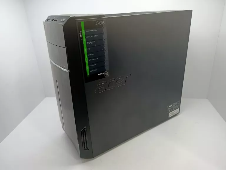 ZESTAW KOMPUTEROWY ACER ASPIRE TC-605 8GB/1TB I5