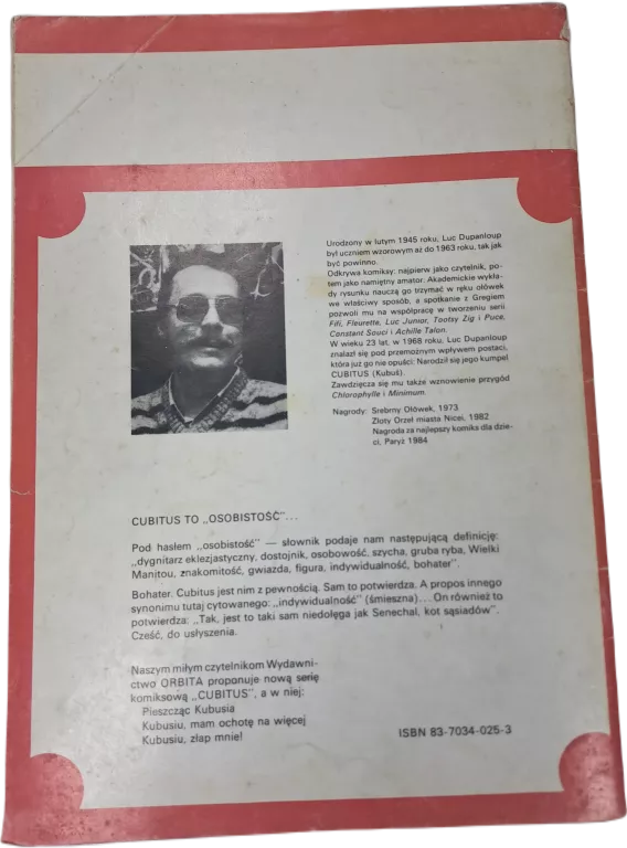 ksiazka-pieszczac-kubusia-cubitus-ldupanloup-stan-uzywany