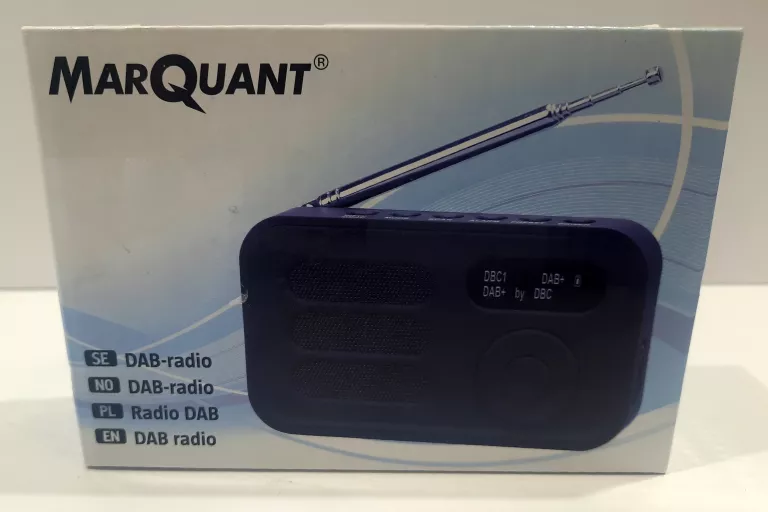 RADIOBUDZIK RADIO DAB Z FUNKCJĄ FM/DAB+ MARQUANT