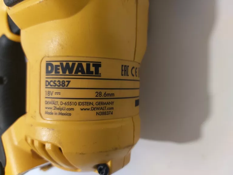 PIŁA SZABLASTA DEWALT DCS387 18V