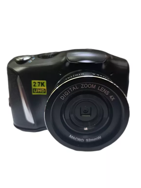 APARAT CYFROWY HIGH DEFINITION 2.7K UHD, 52MM!