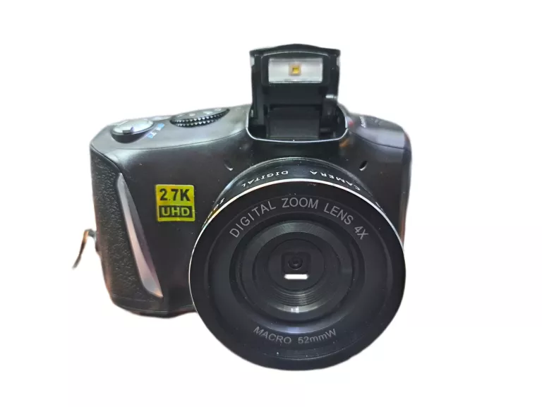 APARAT CYFROWY HIGH DEFINITION 2.7K UHD, 52MM!