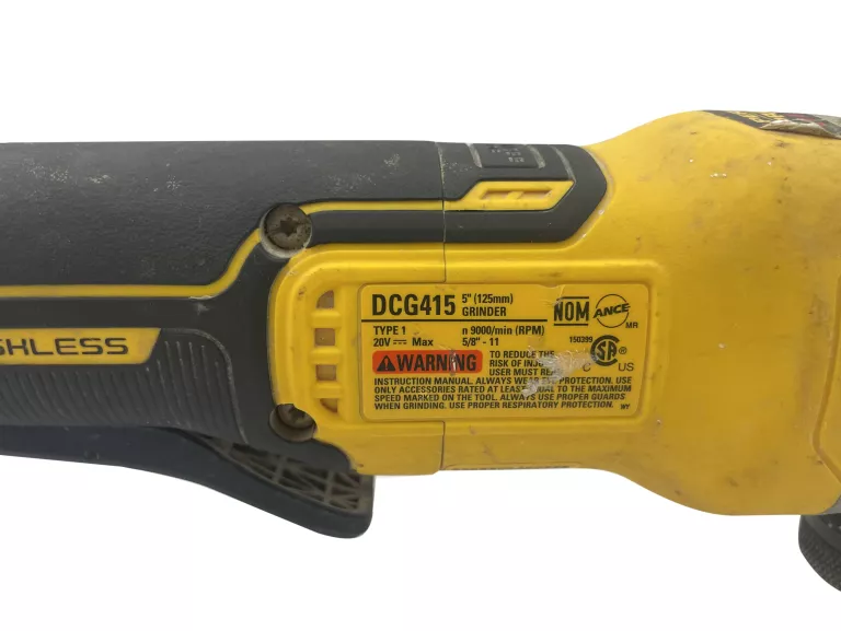 SZLIFIERKA KĄTOWA DEWALT DCG415 20V + AKU 4.0AH