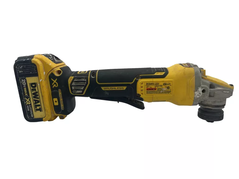 SZLIFIERKA KĄTOWA DEWALT DCG415 20V + AKU 4.0AH