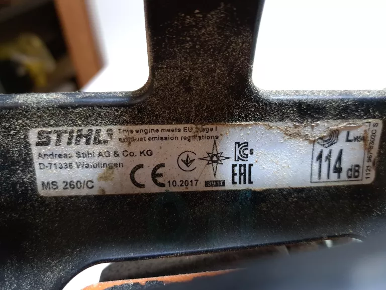 PIŁA SPALINOWA STIHL MS260/C