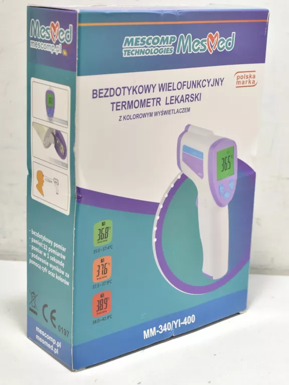 TERMOMETR MESMED MM-340 BEZDOTYKOWY