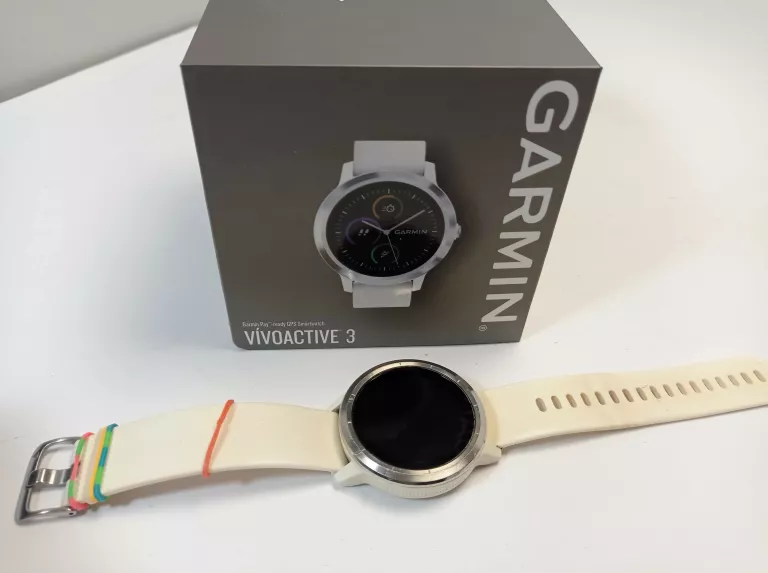 SMARTWATCH GARMIN VIVOACTIVE 3 BIAŁY