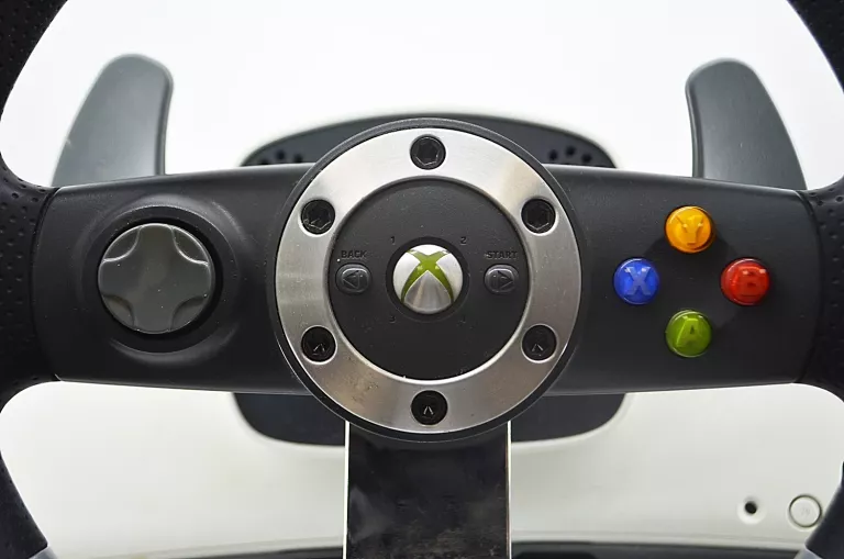 KIEROWNICA MICROSOFT XBOX 360 WRW02 + PEDAŁY