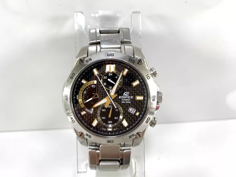 EDIFICE CASIO EFR-557 SREBRNA BRANSOLETA