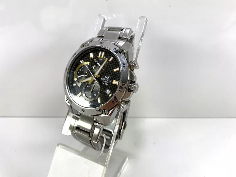 EDIFICE CASIO EFR-557 SREBRNA BRANSOLETA