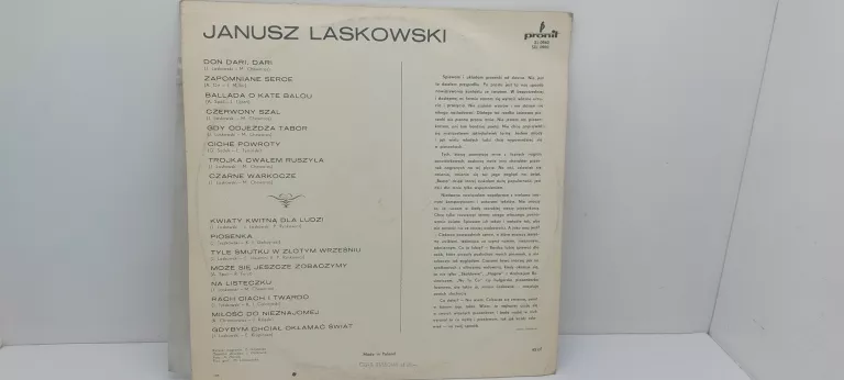 WINYL JANUSZ LASKOWSKI