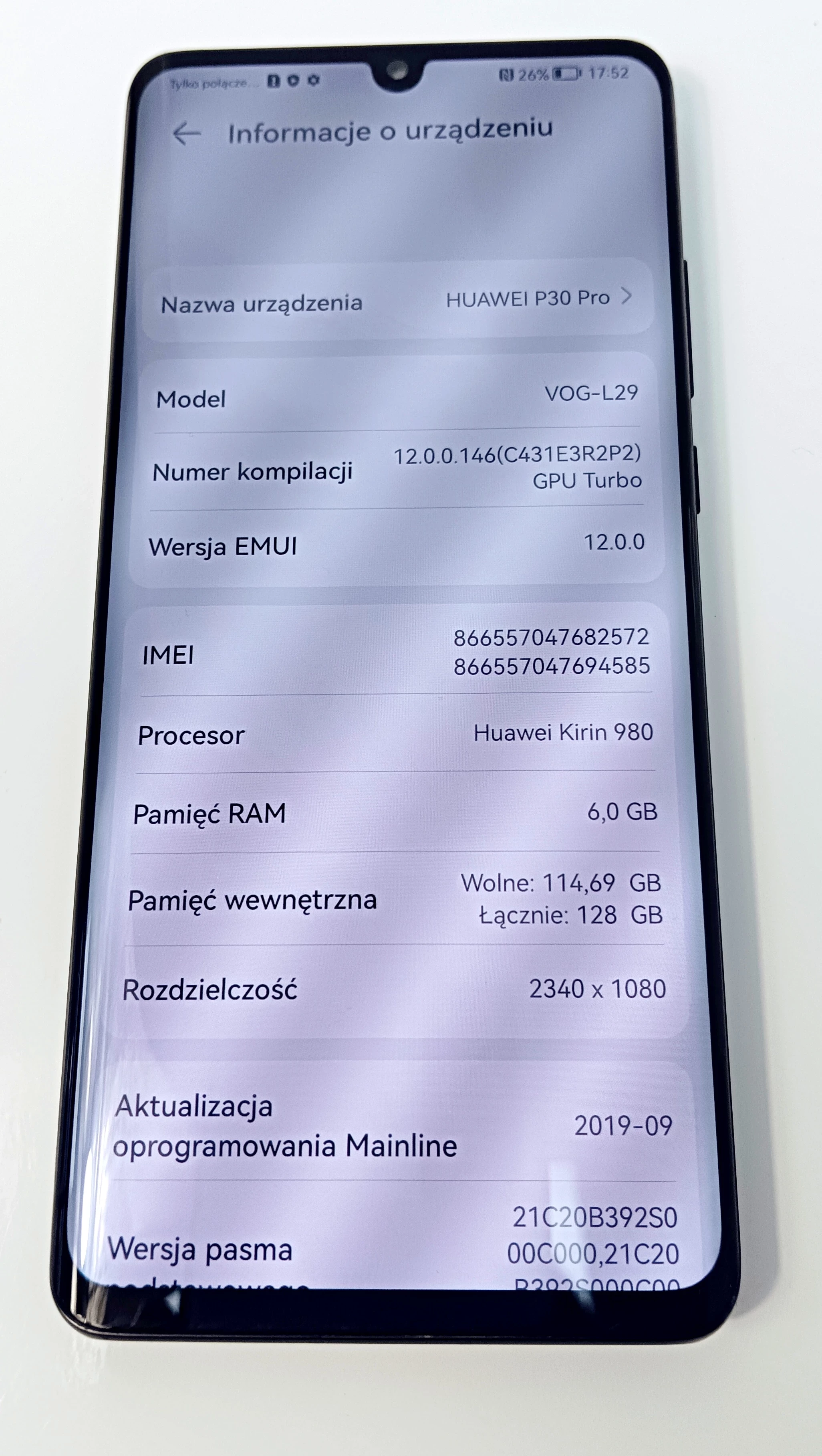 telefon-huawei-p30-pro-6128gb-komplet-zadbany-pojemnosc-akumulatora-4200