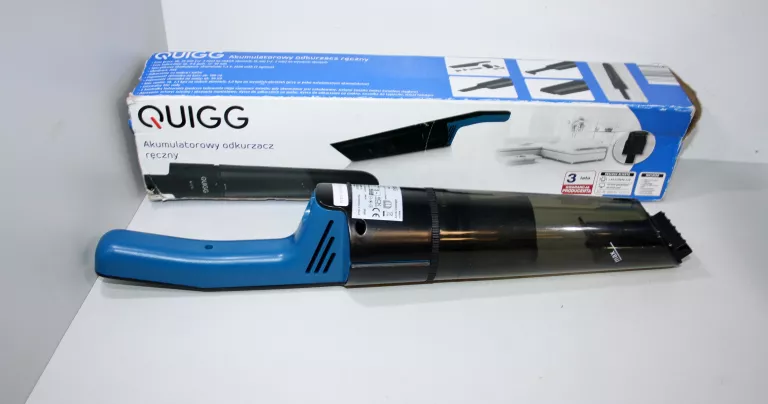 QUIGG AKUMULATOROWY ODKURZACZ RĘCZNY 65W