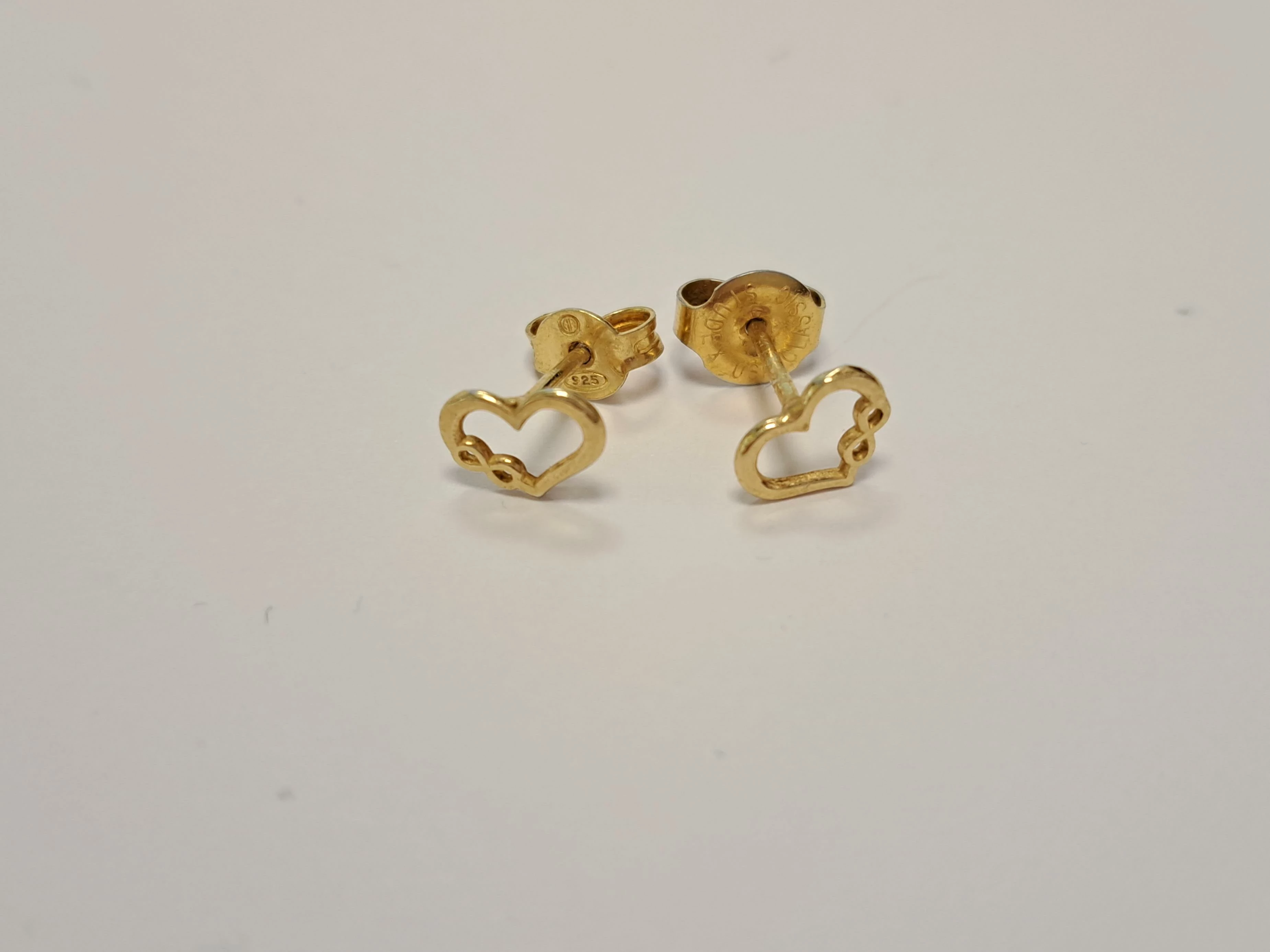 srebrnr-kolczyki-pozlacane-serduszka-925-stan-uzywany