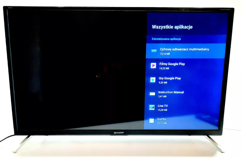 TELEWIZOR SHARP 32BI3EA SMART AQUOS DVBT-2