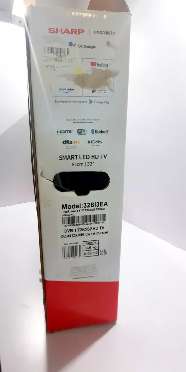 TELEWIZOR SHARP 32BI3EA SMART AQUOS DVBT-2