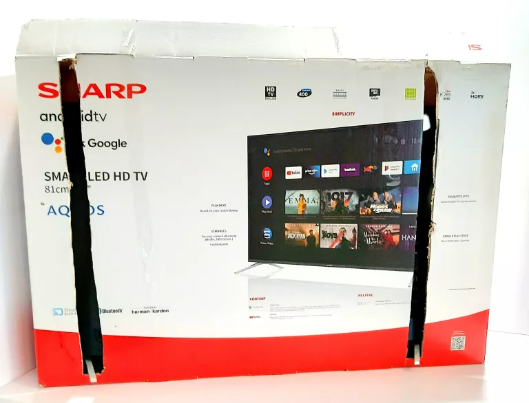 TELEWIZOR SHARP 32BI3EA SMART AQUOS DVBT-2